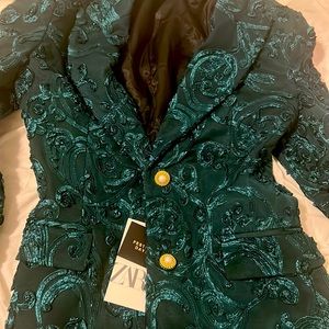 Zara festive blazer